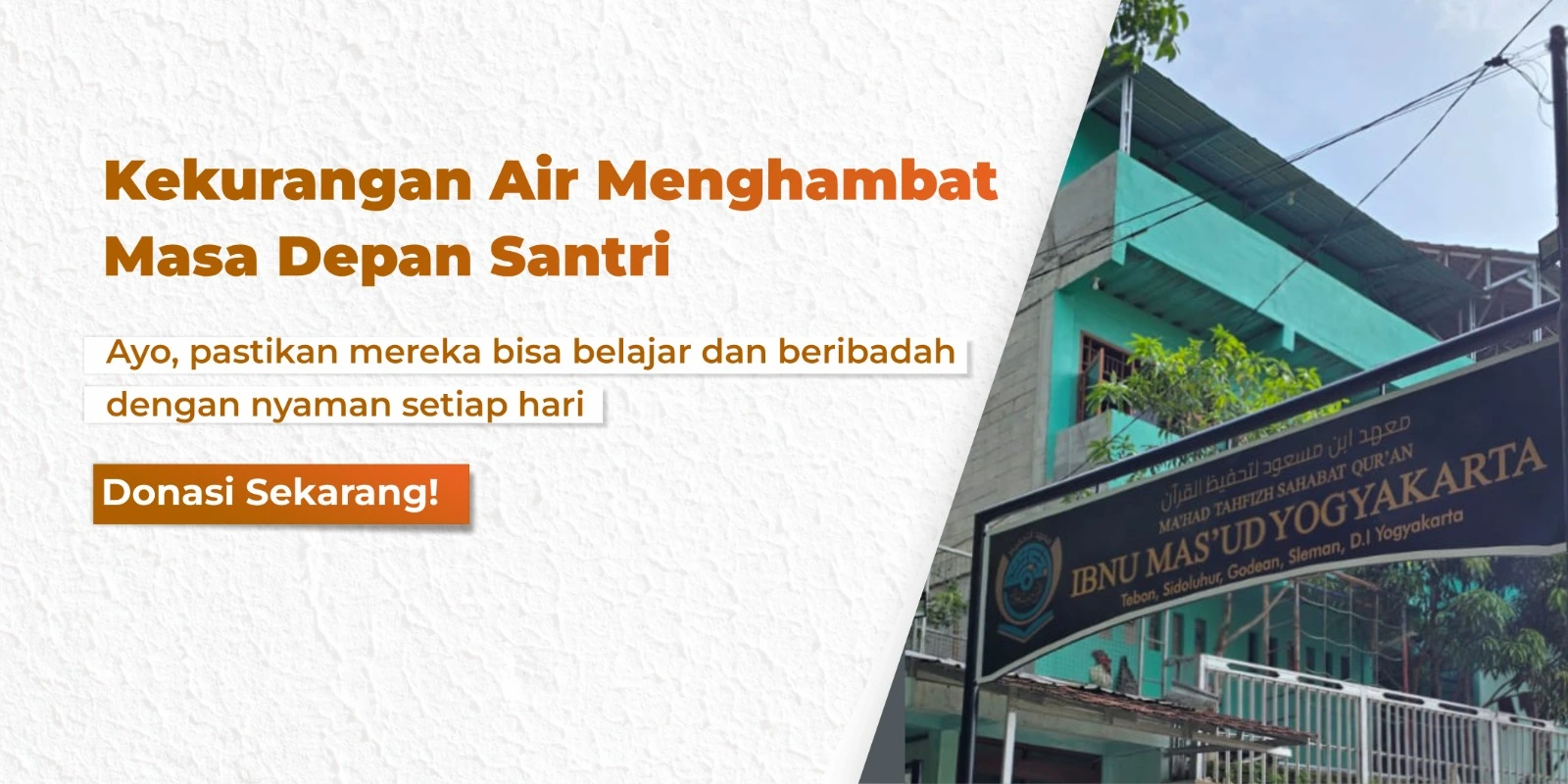 Bantu Santri Tetap Belajar dan Beribadah, Lewat Sumur Bersih yang Menopang Keseharian Mereka